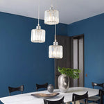 Modern K9 Crystal Ceiling Chandelier | Creative Staircase & Dining Room Pendant Light