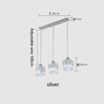 Modern K9 Crystal Ceiling Chandelier | Creative Staircase & Dining Room Pendant Light