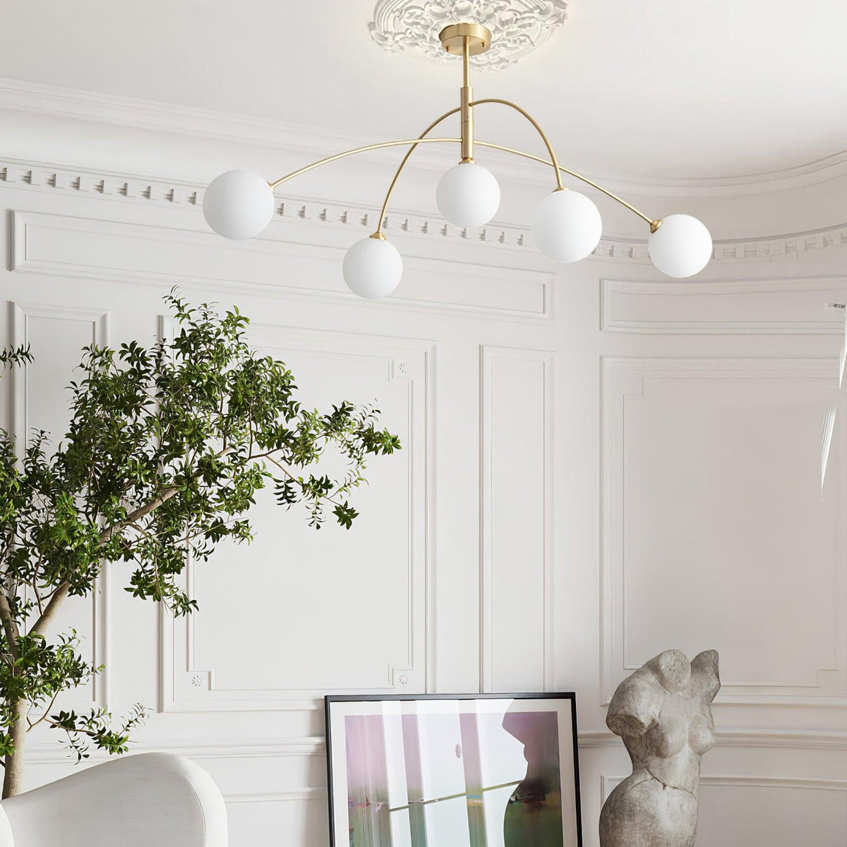 Valentina Arc Chandelier 41.3"
