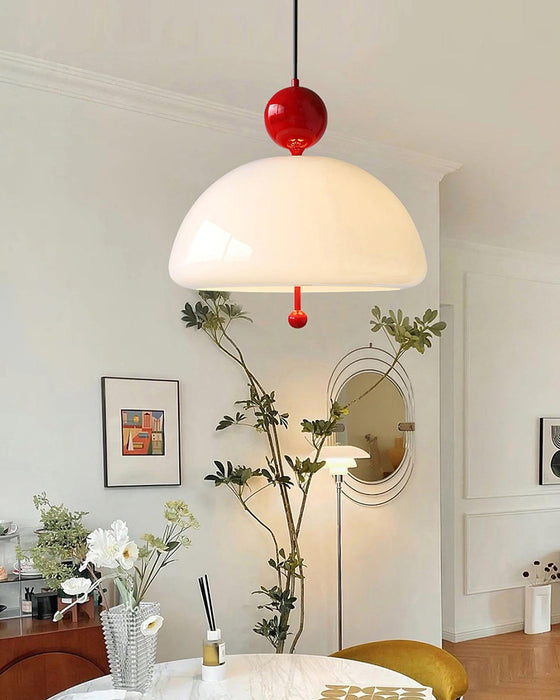 Verona Glass Pendant Lamp 15.7"