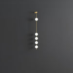 Vertical Balls Wall Lamp