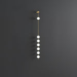Vertical Balls Wall Lamp