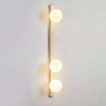Vertical Travertine Wall Sconce
