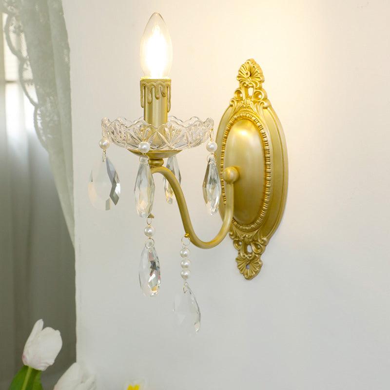 Victoria Crystal Wall Sconce