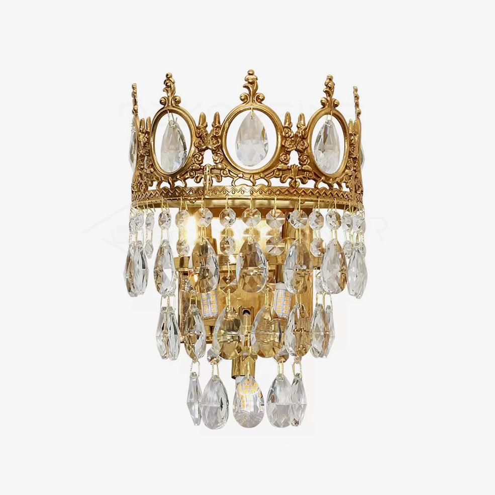 Vintage CrystalWall lamp