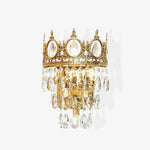 Vintage CrystalWall lamp