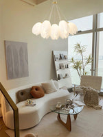White Tulip Chandelier