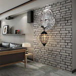 Wolf Head Wall Lamp 10.6"