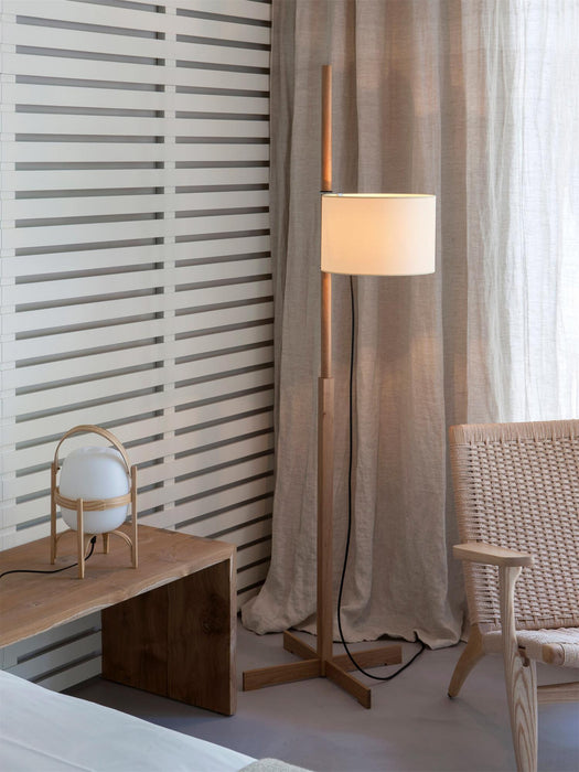 Wood Tmm Floor Lamp 11.8"