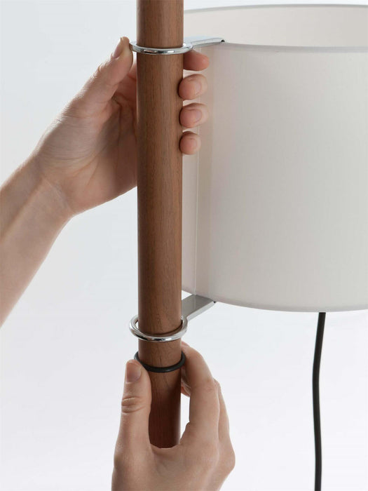 Wood Tmm Floor Lamp 11.8"