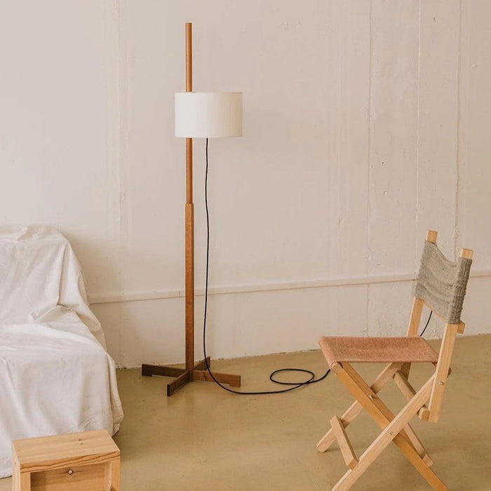 Wood Tmm Floor Lamp 11.8"