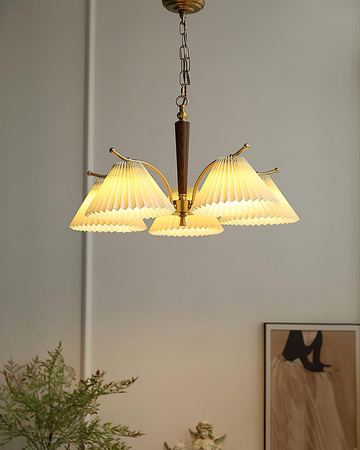 Wrinkled Chandelier