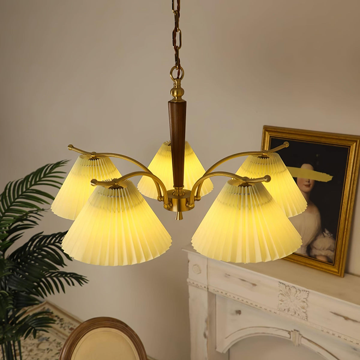 Wrinkled Chandelier