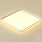 16'' Square Modern Flush Mount Ceiling Lights with Remote