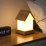 LED Wooden Small House Kids and Baby Lamp