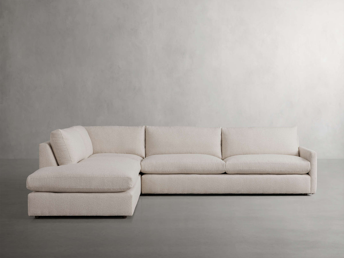 Kipton Three-Piece Bumper Sectional