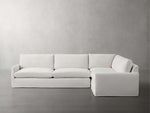Kipton Slipcovered Two-Piece Sectional