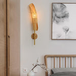 Freeform Organically Sourced Bamboo Wall Light