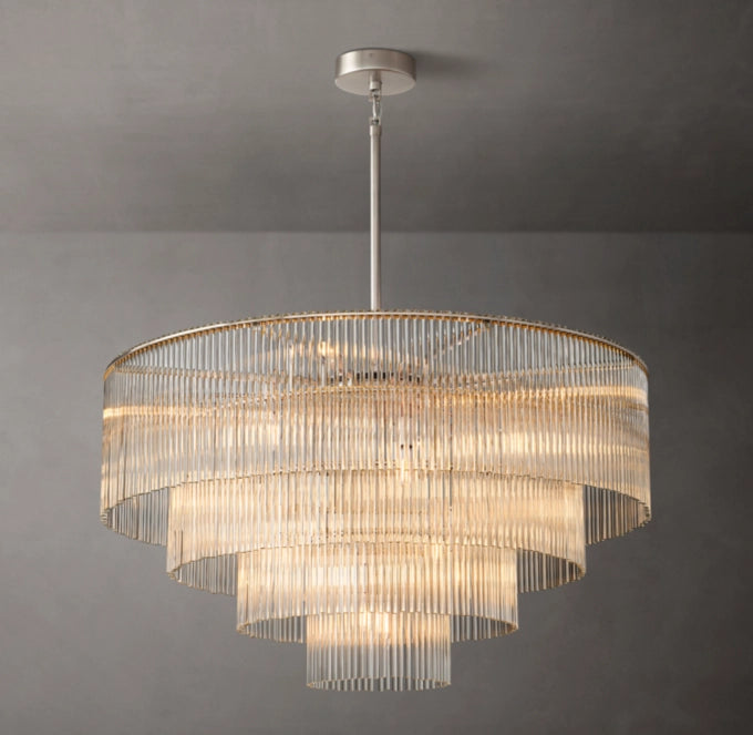 Amadeo Round Tiered Chandelier 40"