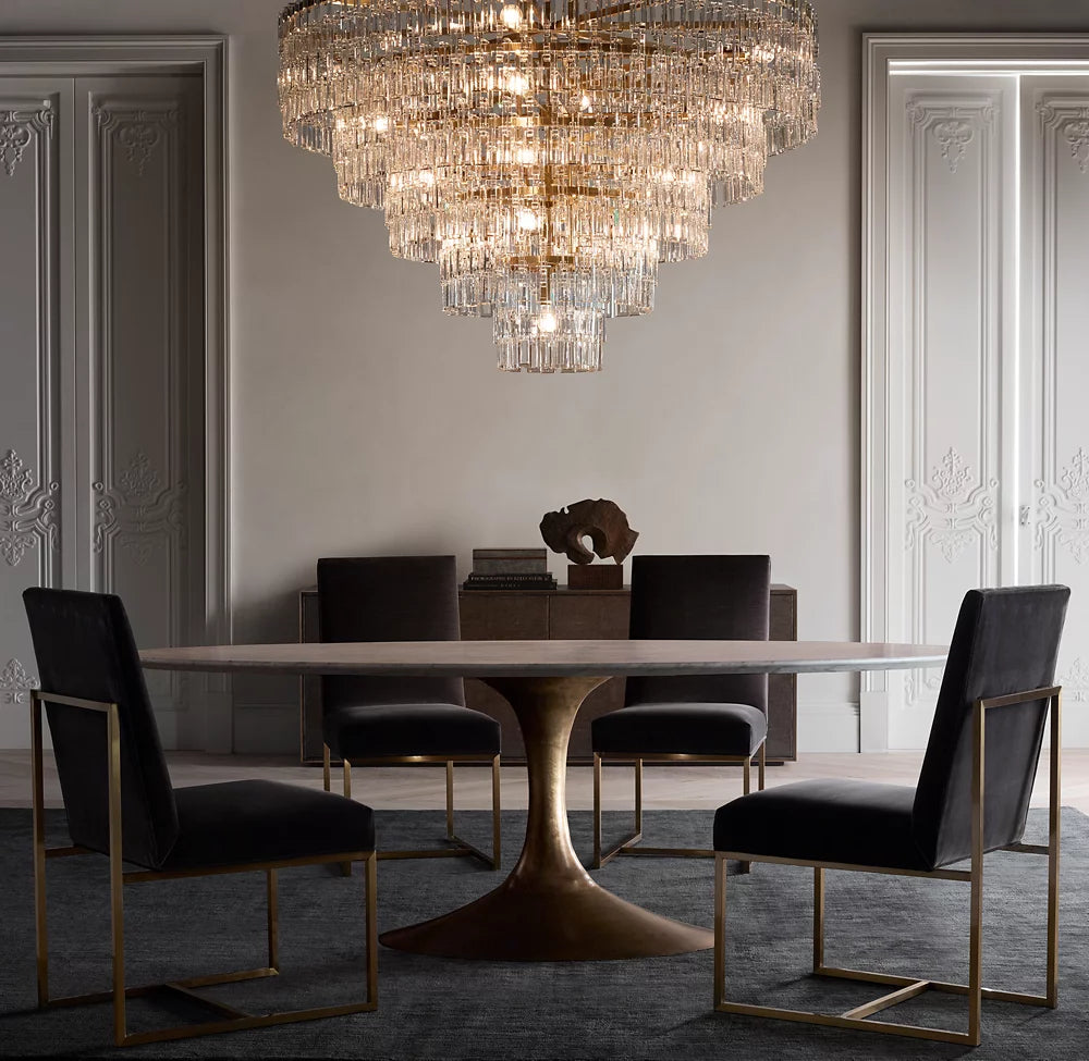 Marignan Tiered Round Chandelier 36"