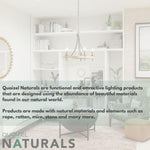 Quoizel Lighting - ABN5024RK - Auburn 2 Tier Chandelier 4 Light Wood