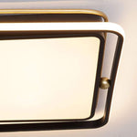 Squares Artistic LED Flush Mount Ceiling Light for Bedroom