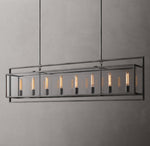 Beckman Rectangular Chandelier 72"