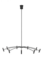 Aerial Chandelier, LED, Matte Black, 50"W (700ARL55B-LED930 70P9D5M)