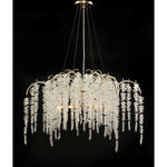 Tiered 6-Light 40-Inch Ceiling Chandelier