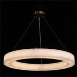 Alabaster Aureole 31.25 inch Pendant Ceiling Lamp, Medium