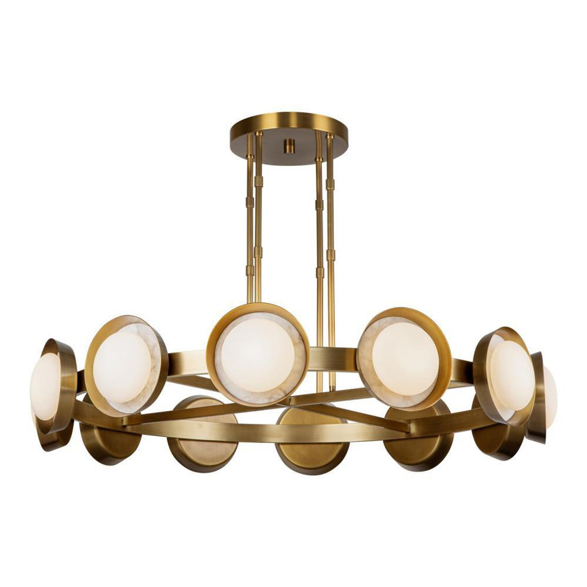 Alonso 50-in LED Chandelier