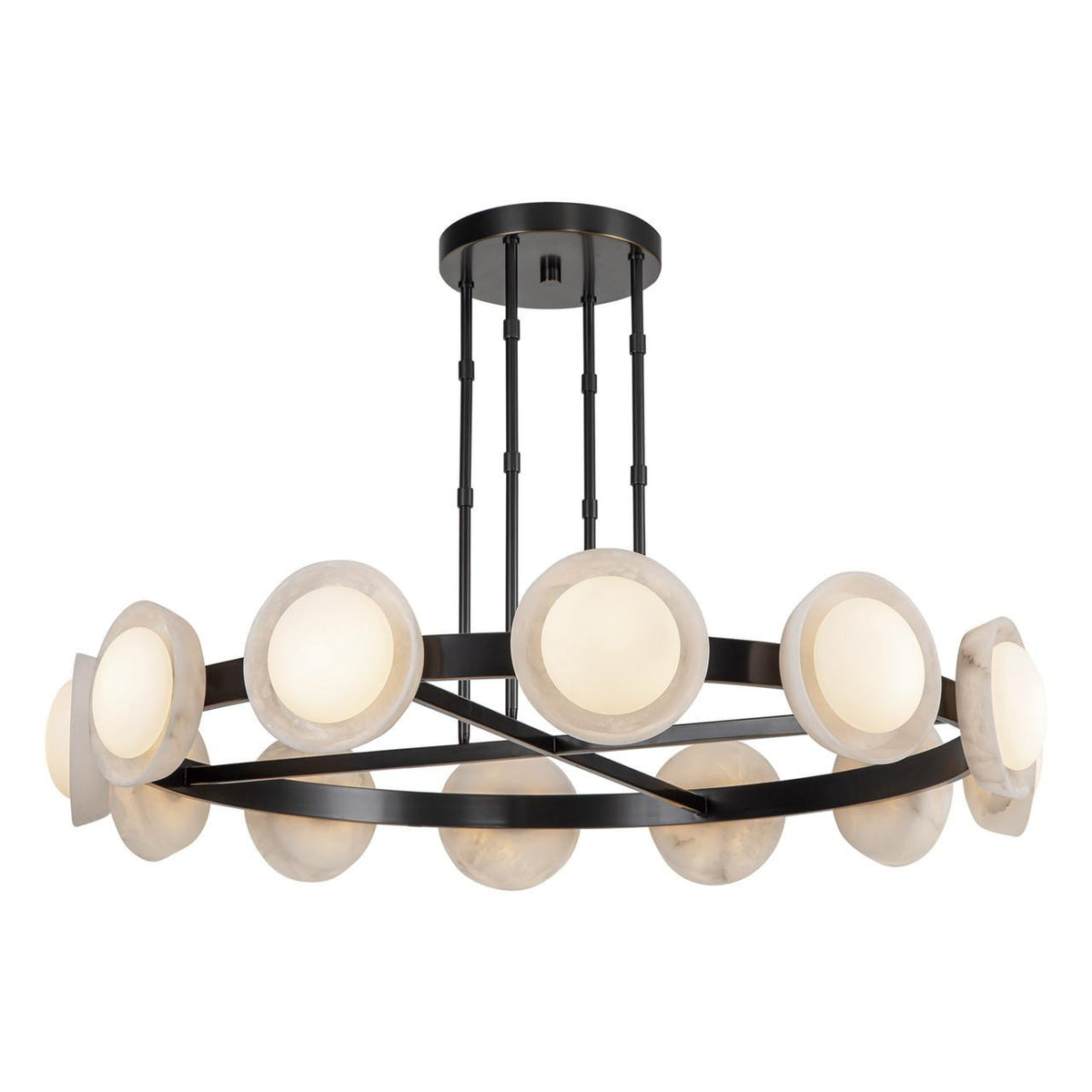 Alonso 50-in LED Chandelier