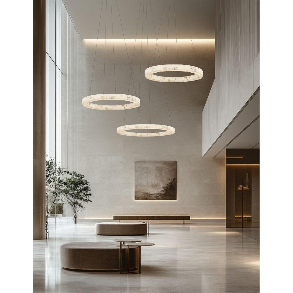 Justice Design - ALR-8227-BRSS - LumenAria Medley - 86W 1 LED Pendant-3.5 Inch Tall and 52 Inch Wide