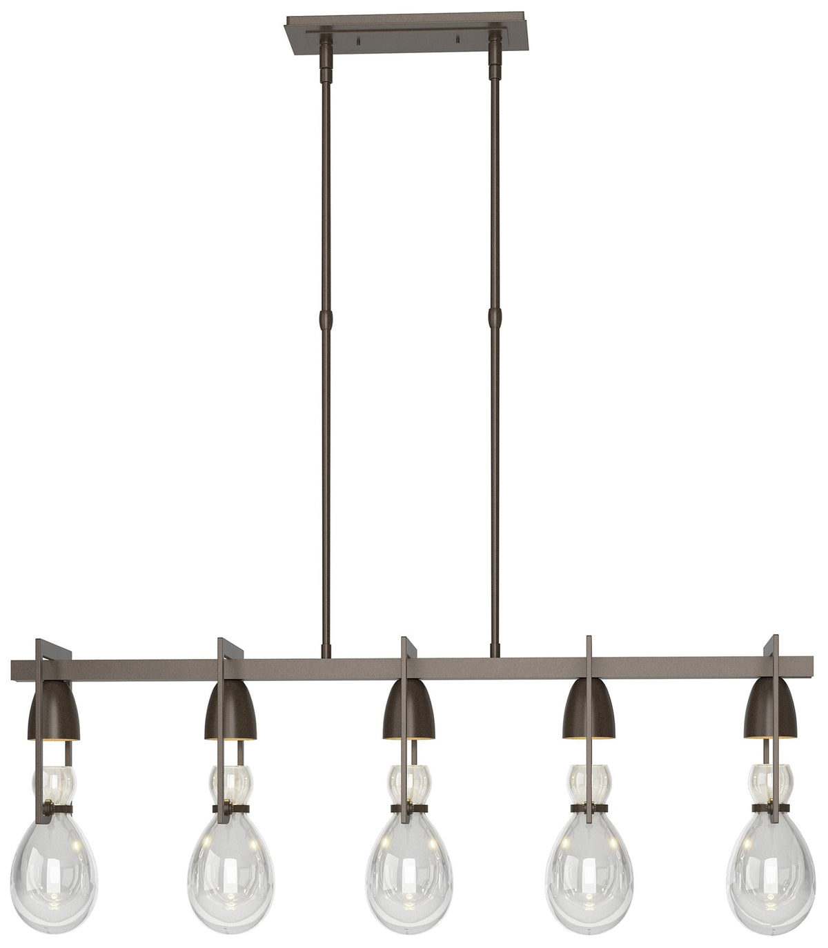 Apothecary 40.5" Wide Bronze Pendant