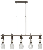 Apothecary 40.5" Wide Bronze Pendant