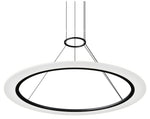 Arctic Rings 36" Single LED Ring Pendant w/ 20' Cord/Cable - Satin