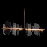 Ardesia 51.9" Wide Soft Gold LED Linear Pendant