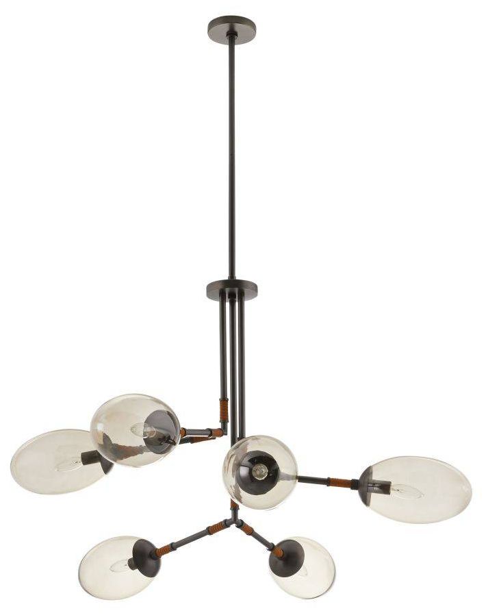 ArteriorsFalcon Chandelier 41" Smoke