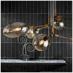 ArteriorsFalcon Chandelier 41" Smoke