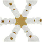 ArteriorsGenesis Chandelier 42" Opal Antique Brass
