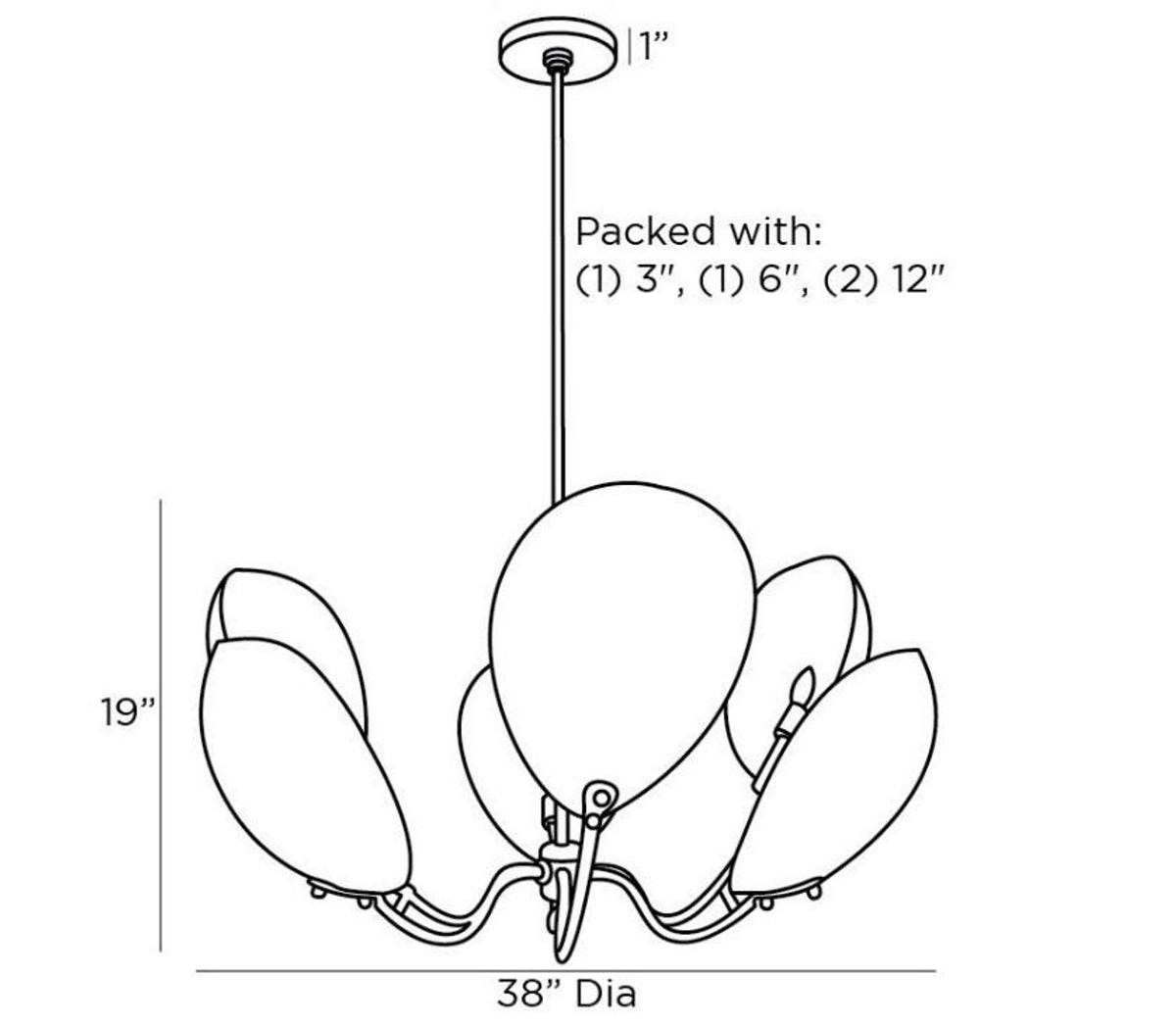Talia Grande Entry Chandelier