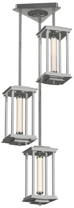 Athena 15.2" High Short Sterling LED Lantern With Clear Glass Triple S