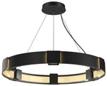 Aura Pendant - Black - Clear