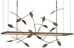 Autumn 53.4" Wide Bronze Long LED Pendant