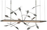 Autumn 53.4" Wide Natural Iron Short Height LED Pendant