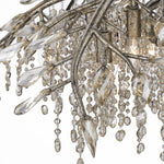 Autumn Twilight 40"W Mystic Gold Crystal 12-Light Chandelier