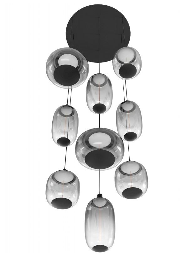 Avenue Lighting Monaco Collection180" Black