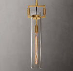 Machinist Glass Cylinder Pendant