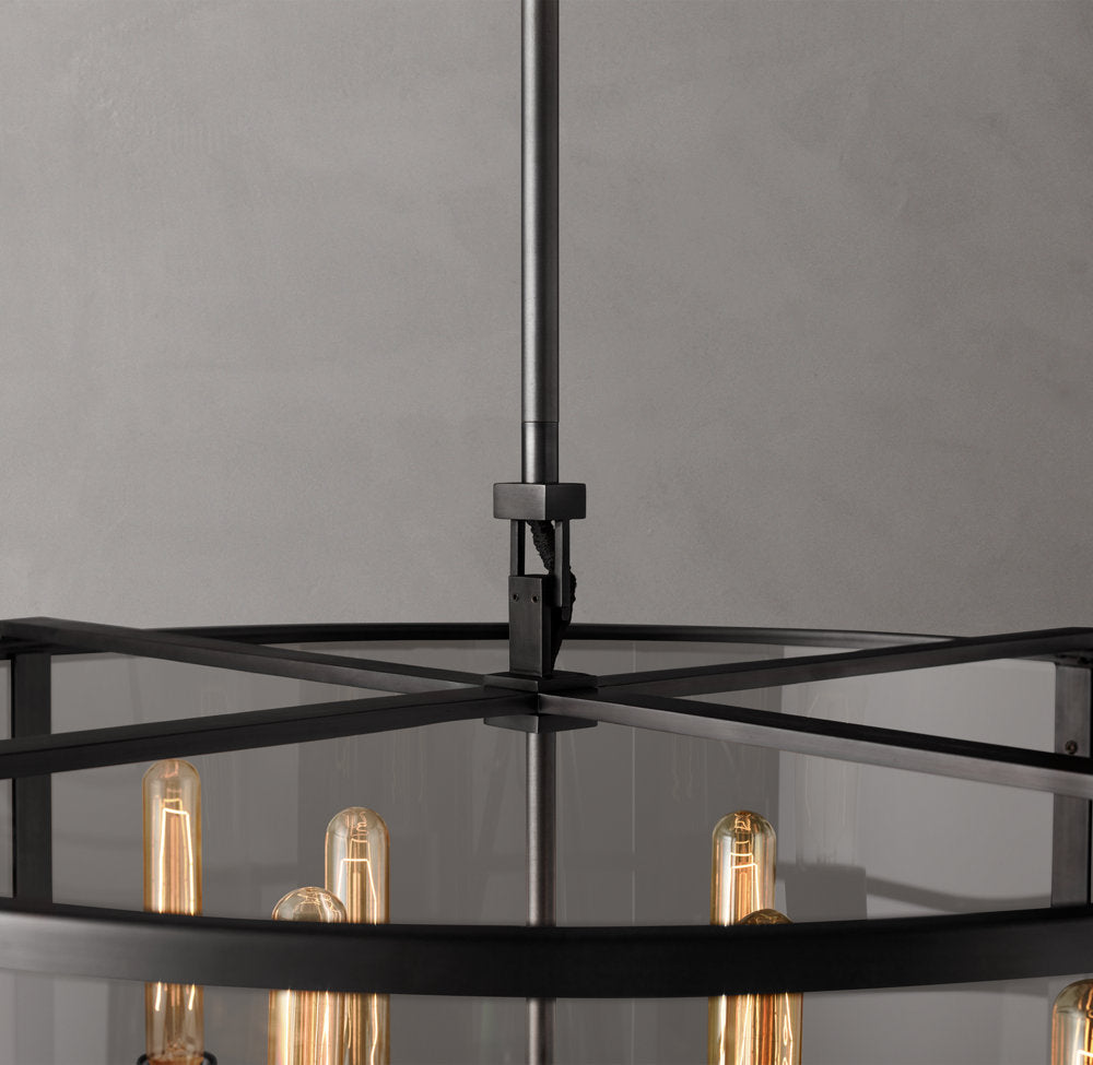 Beckman Round Chandelier 33"