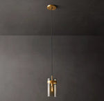 Ravelle Clear Glass Pendant 5"